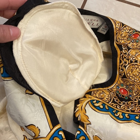 Vintage Adrianna Papell Silk Blazer - Picture 10 of 14